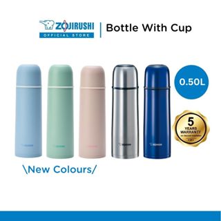 ZOJIRUSHI Water bottle One-touch stainless steel mug seamless 0.60L Black  SM-WA60-BA 