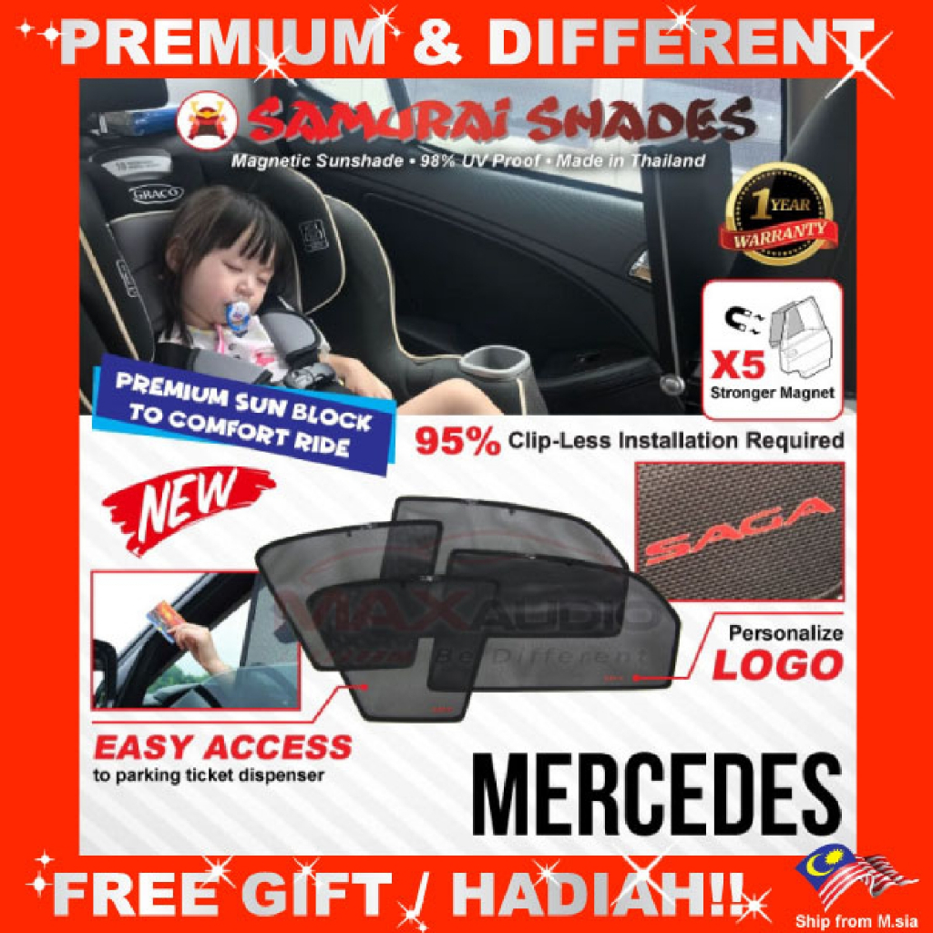 Car Sunshade MERCEDES BENZ W164 W203 W204 W205 W211 W213 STRONG