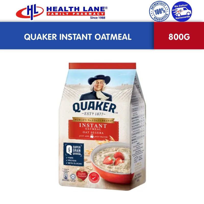 QUAKER INSTANT OATMEAL (800G) | Shopee Malaysia