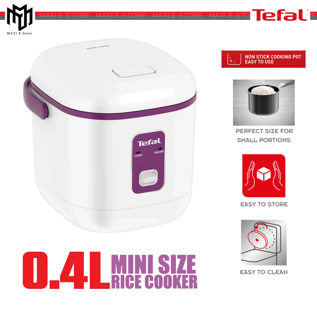 Tefal Mini Rice Cooker (0.4L) RK1721 Shopee Malaysia