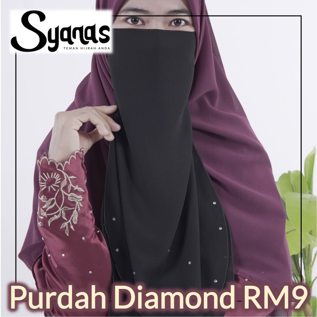 PURDAH NINJA SUPERLABUH DIAMOND BY SYANAS TEMAN HIJRAH ANDA CANTIK ...