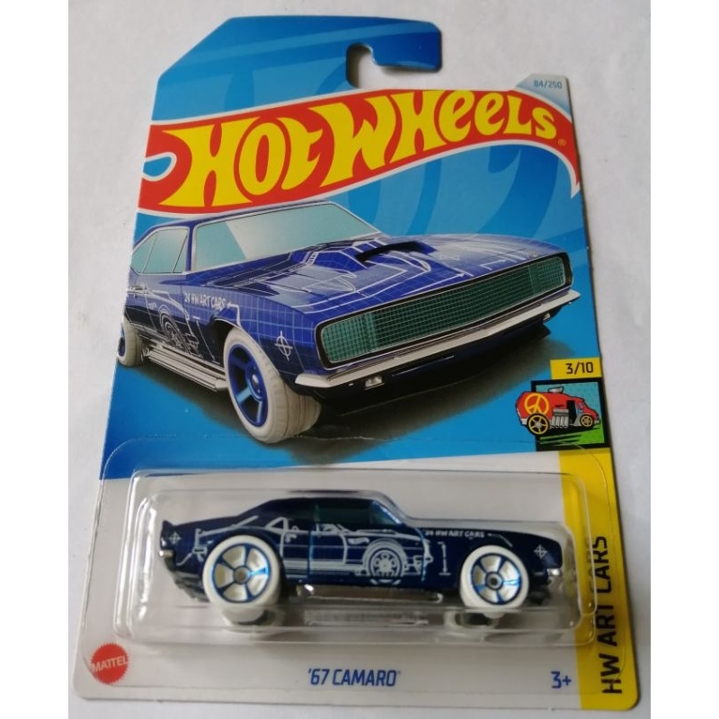 Hot wheels best sale camaro blue