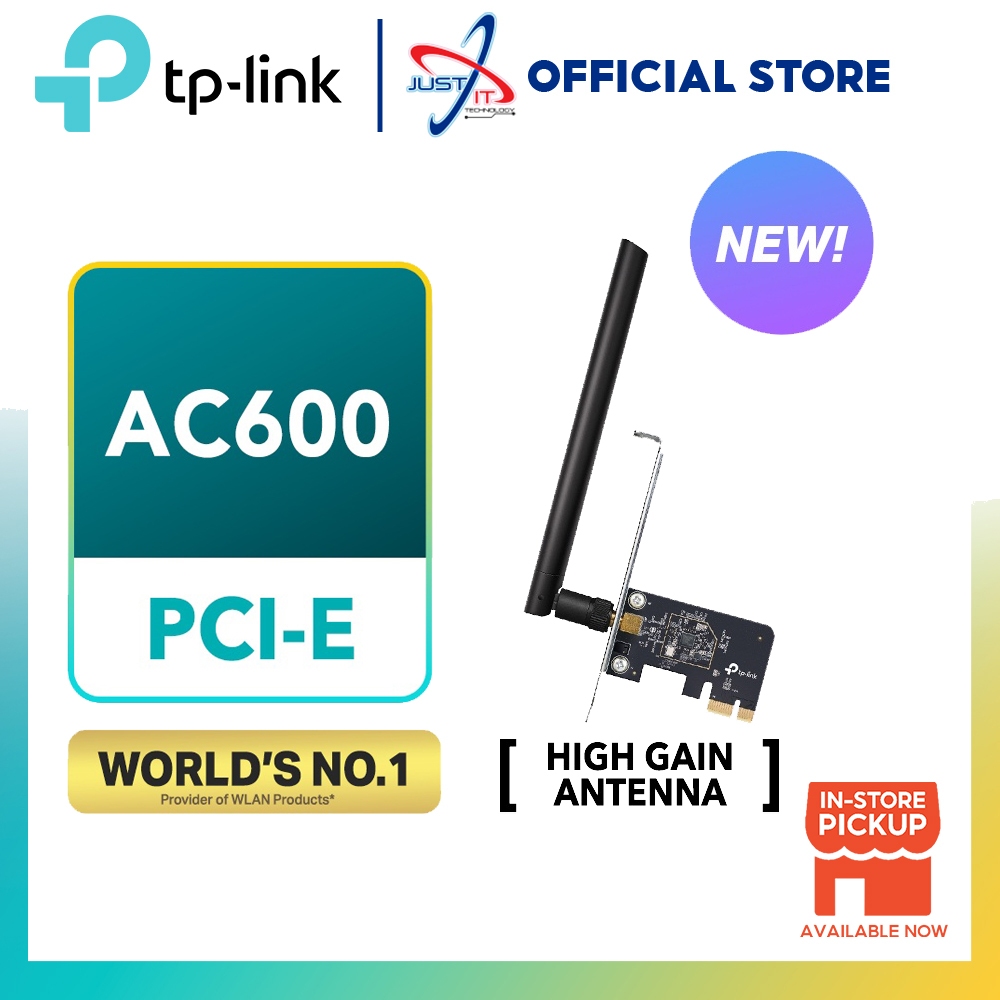 TP-LINK Archer T2E AC600 WIRELESS DUAL BAND PCI EXPRESS ADAPTER ...
