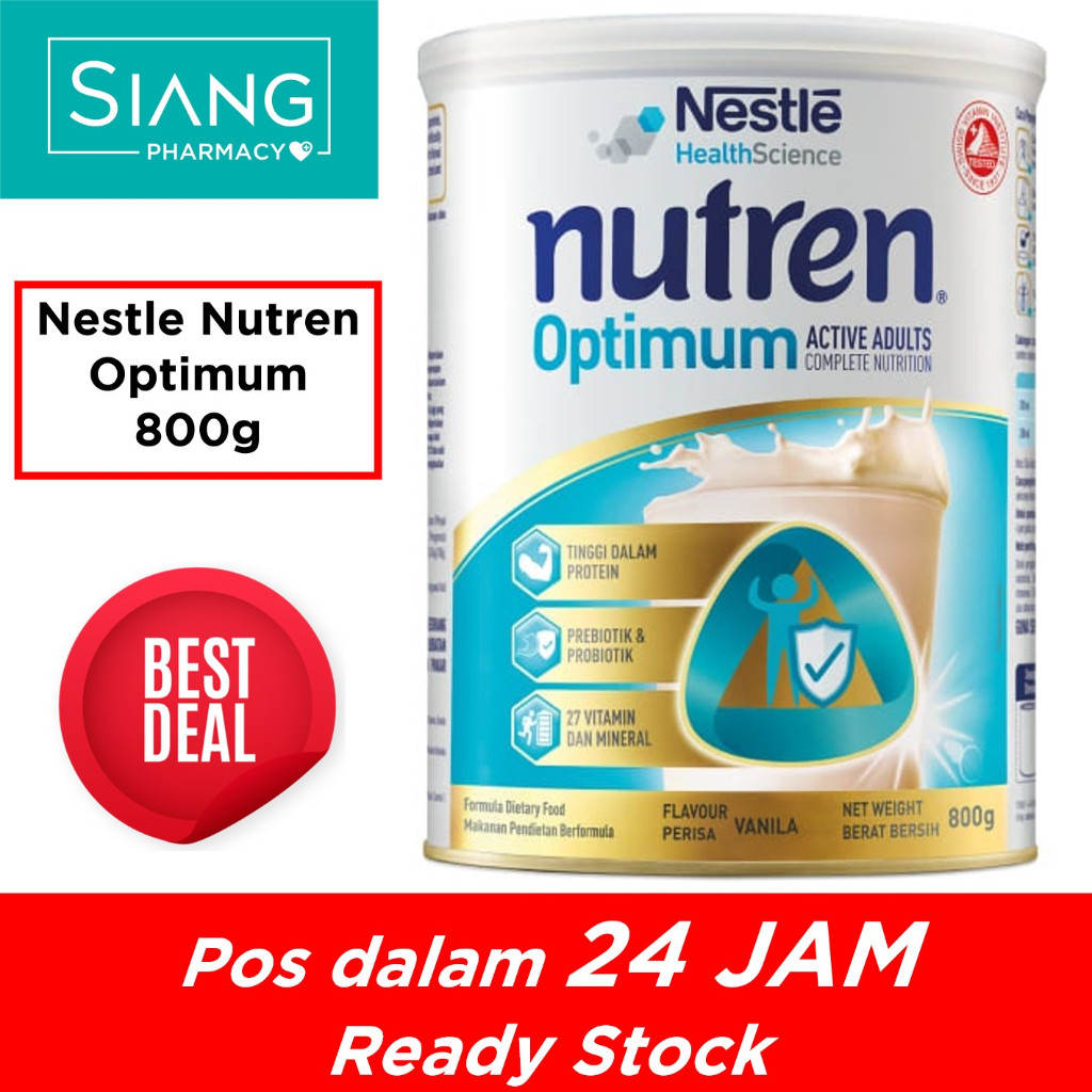 Nestle Nutren Optimum 800g | Shopee Malaysia