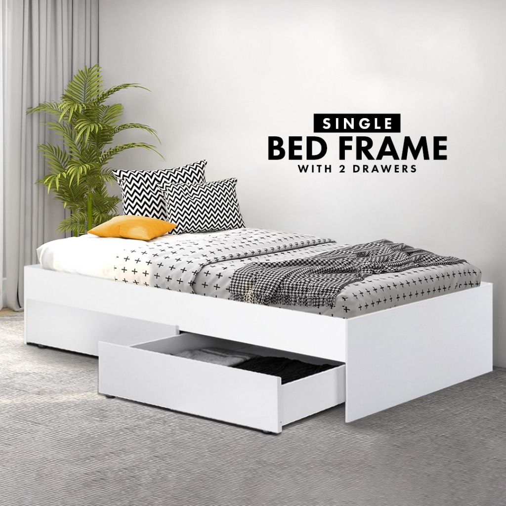 Shopee single bed deals frame