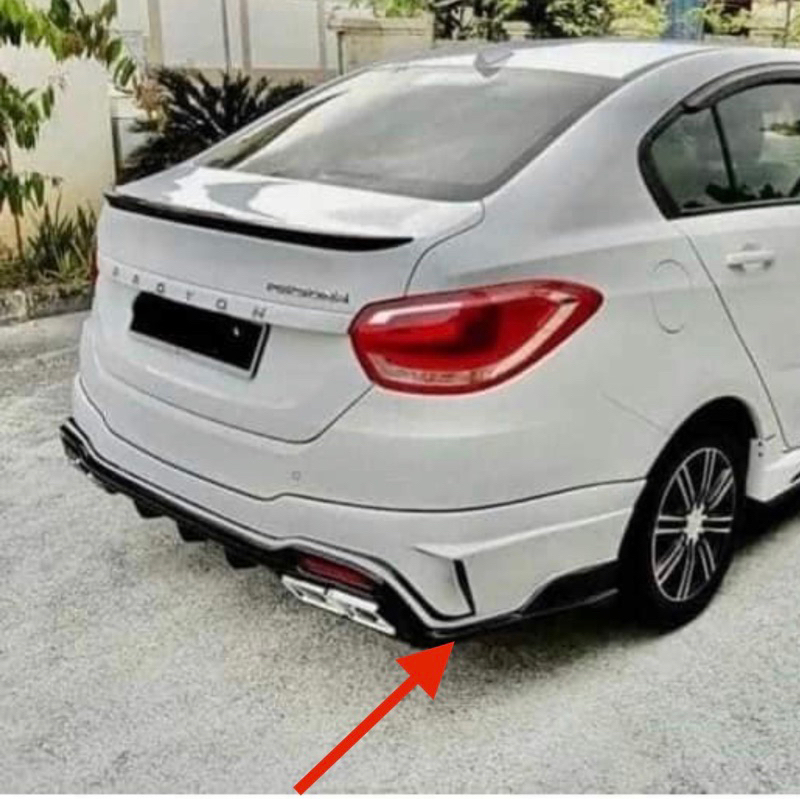 PERSONA 2019” SPORTIVO REAR SKIRT W ITH CHROME PU NO PAINT | Shopee ...