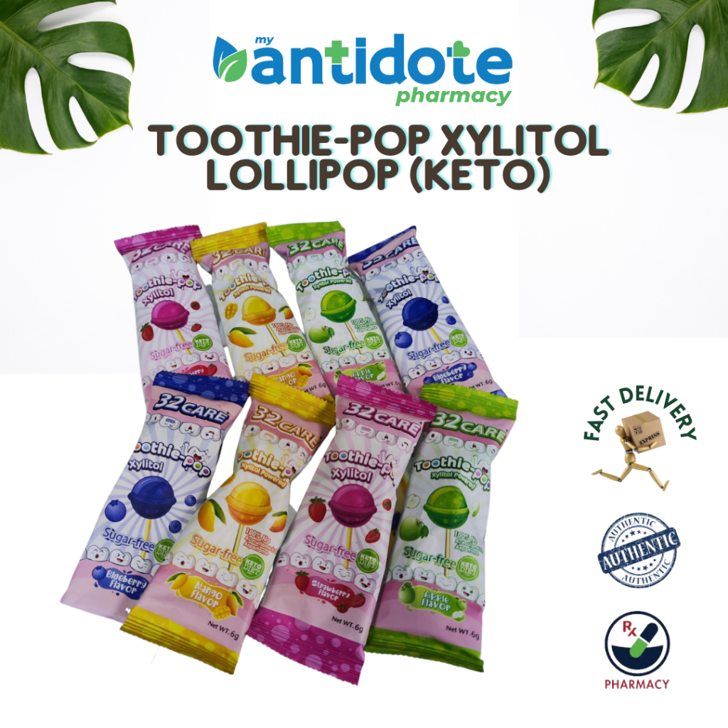 KETO TOOTHIE POP XYLITOL LOLLIPOP (SUGAR FREE) Shopee Malaysia