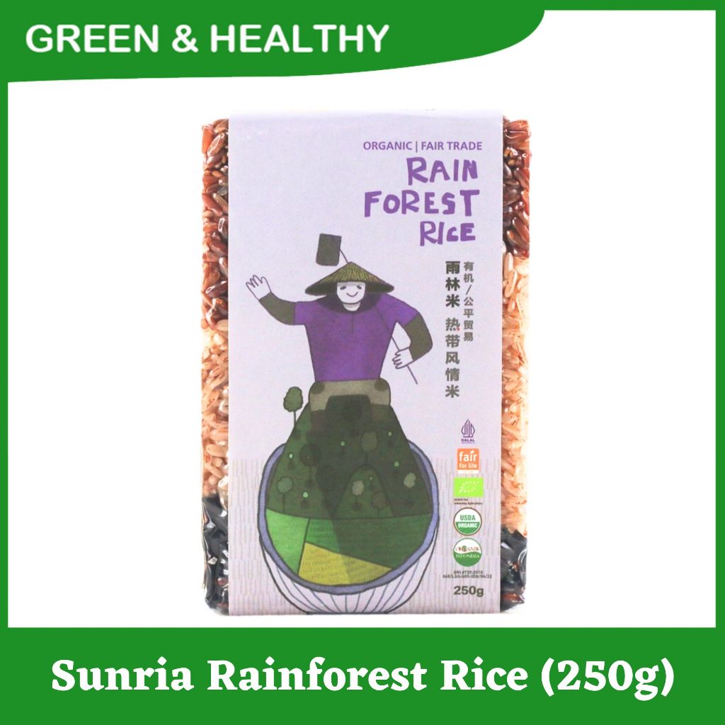 Sunria Rainforest Rice 250g | Shopee Malaysia