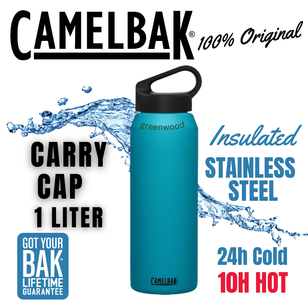 CAMELBAK Carry Cap 32oz Water Bottle Stainless Steel ( Original, 1