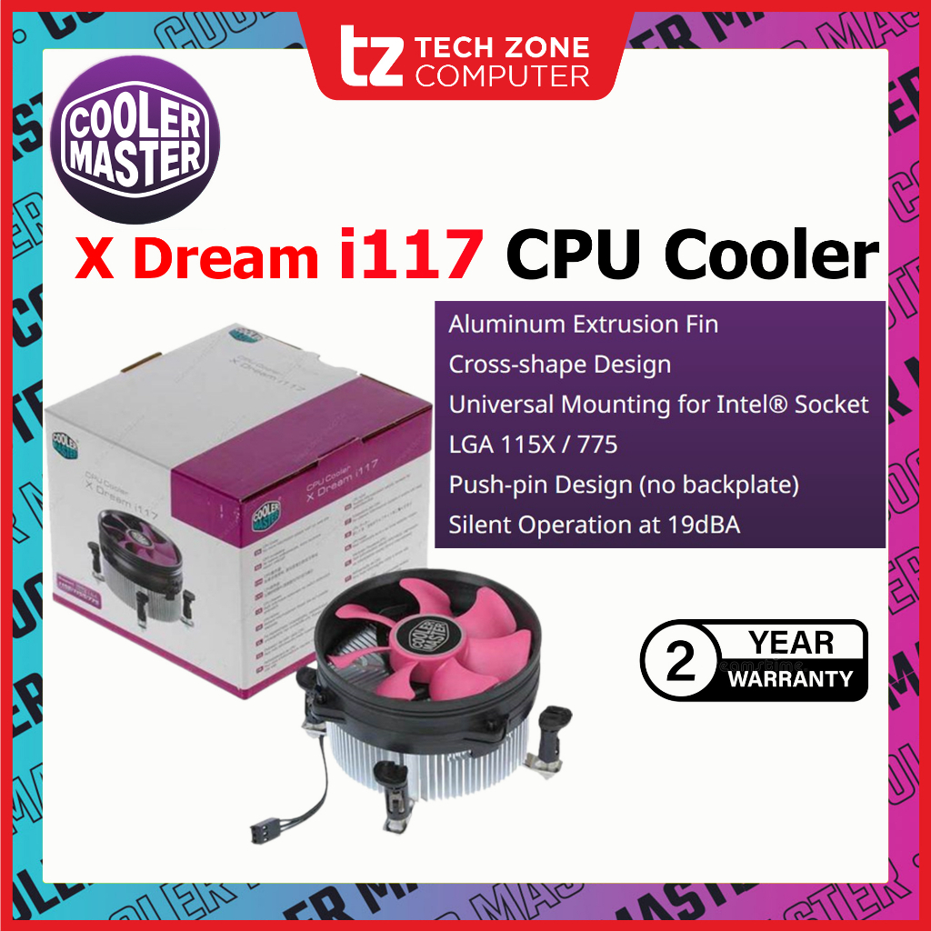 Cooler Master X Dream i117 CPU Cooler ( RRX11718FPR1 ) XDream