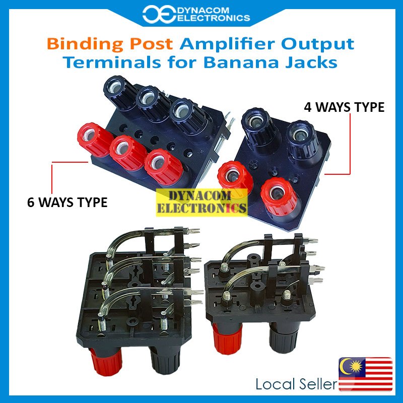 Power Amplifiers Terminal Speaker Box Terminal Amplifier Binding Post