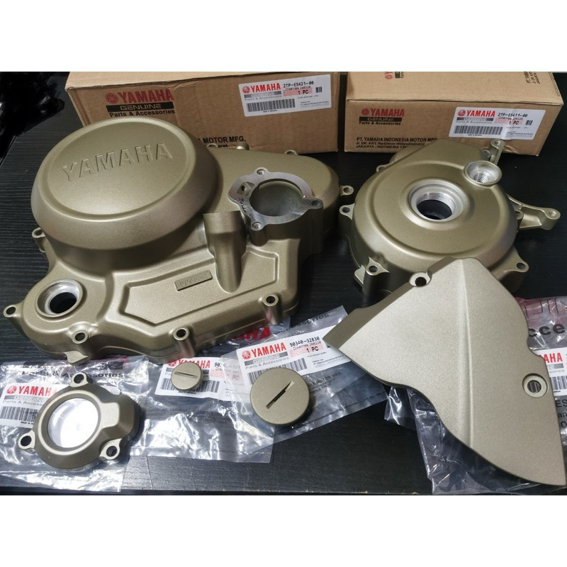 Y15 FZ150 CASING COVER ENGINE/ CRANKCASE COVER SET/ KULIT ENJIN -CLUTCH ...