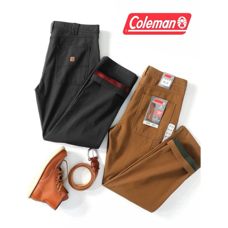 Coleman Men's Fleece Lined Bonded Utility Pant camping hiking Shopee Malaysia