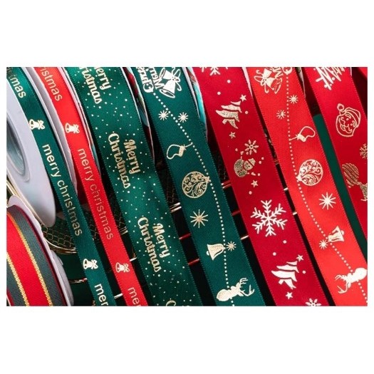 TB 2cm/2.5cm Christmas Ribbon | Shopee Malaysia