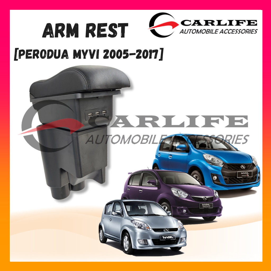 Perodua Myvi 20052017 Armrest Shopee Malaysia