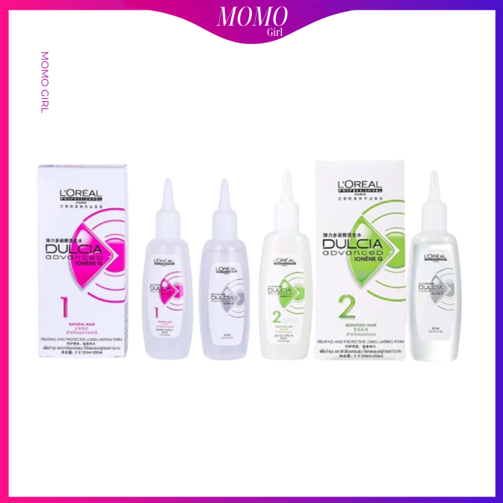 Loreal Dulcia Cold Perm Advanced Hair Perm Lotion Natural Curly Salon