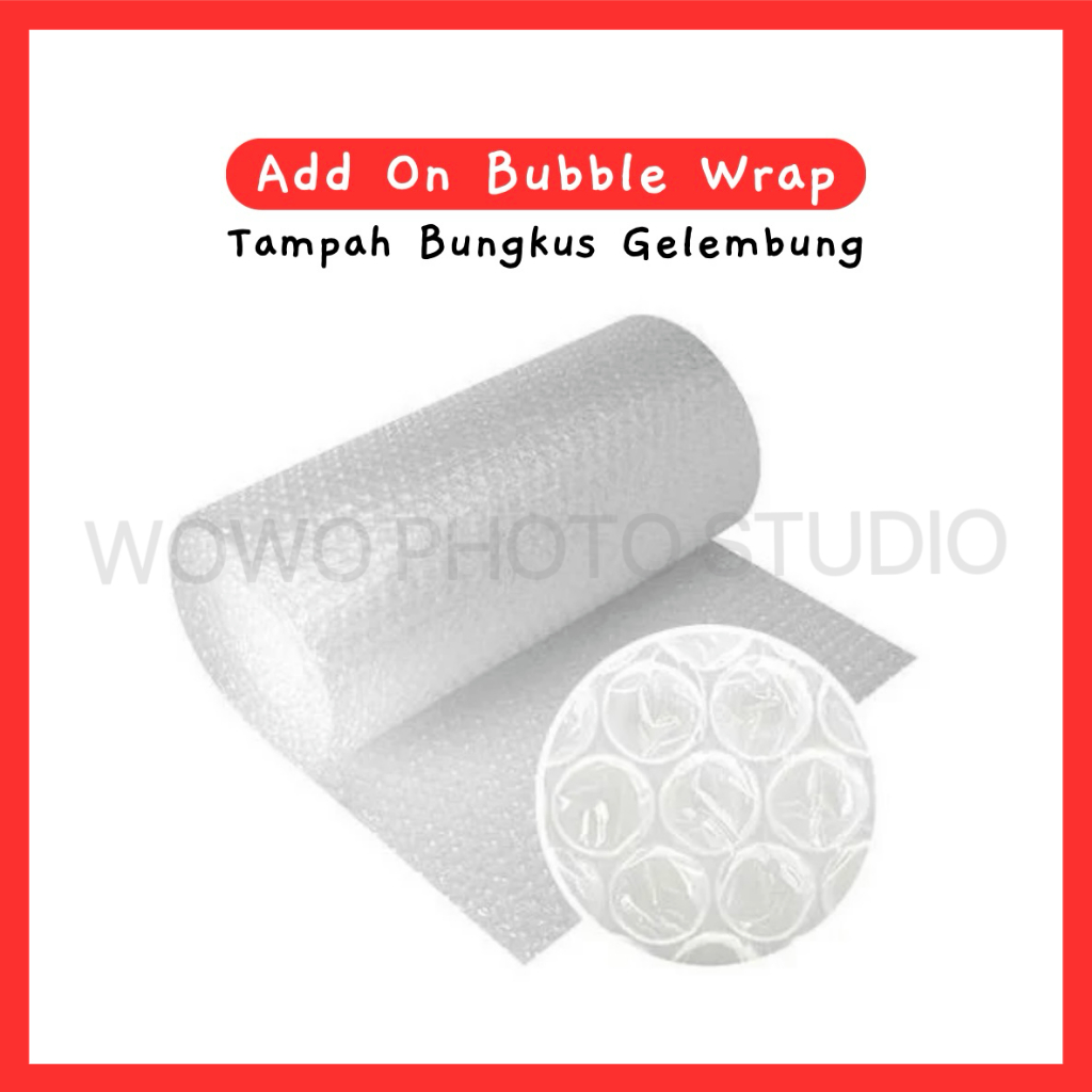 【Add-on】Add Bubble Wrap For Extra Protections｜Tambah Pembalut Gelembung ...