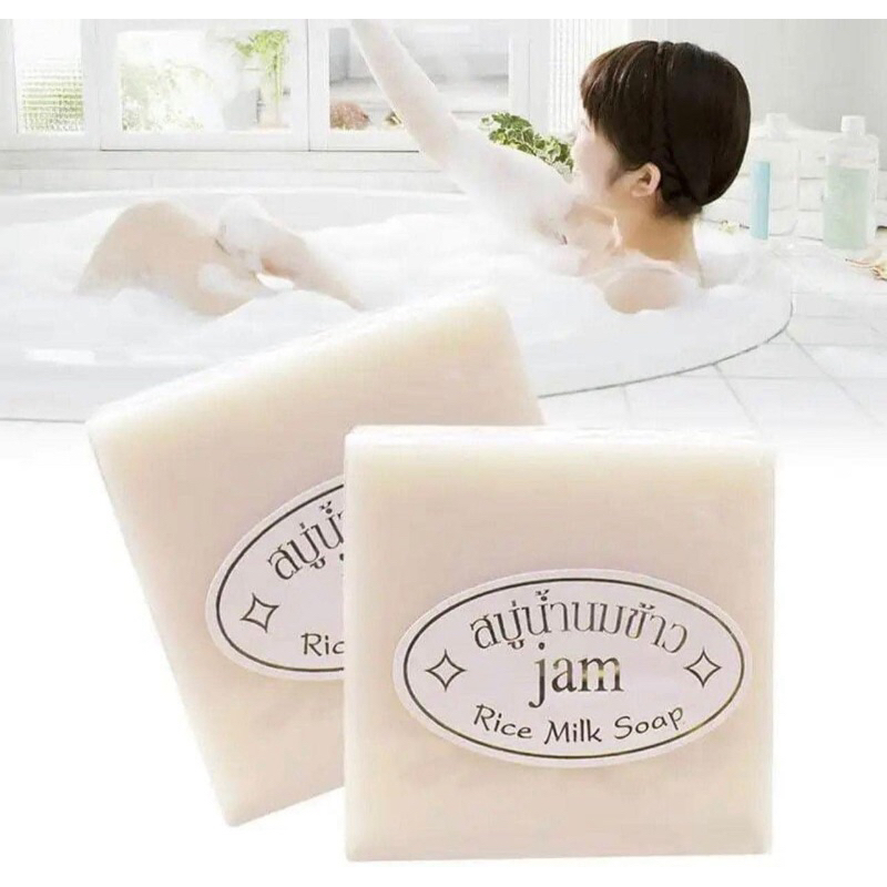 JAM RICE MILK SOAP Thailand 🇹🇭60g Shopee Malaysia