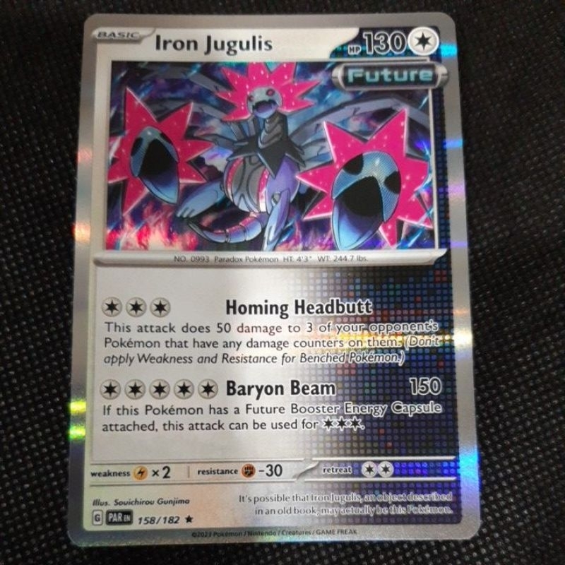 Pokemon Card TCG Paradox Rift Rare Holo Brute Yveltal