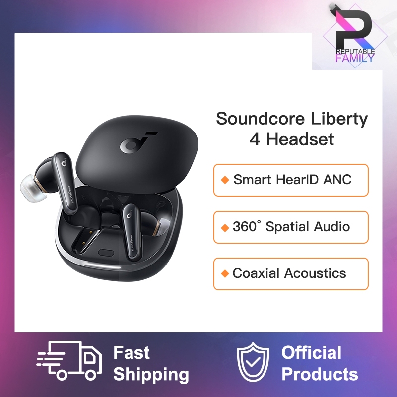 Soundcore by Anker Liberty 4 True Wireless Earbuds with ACAA 3.0 & ANC