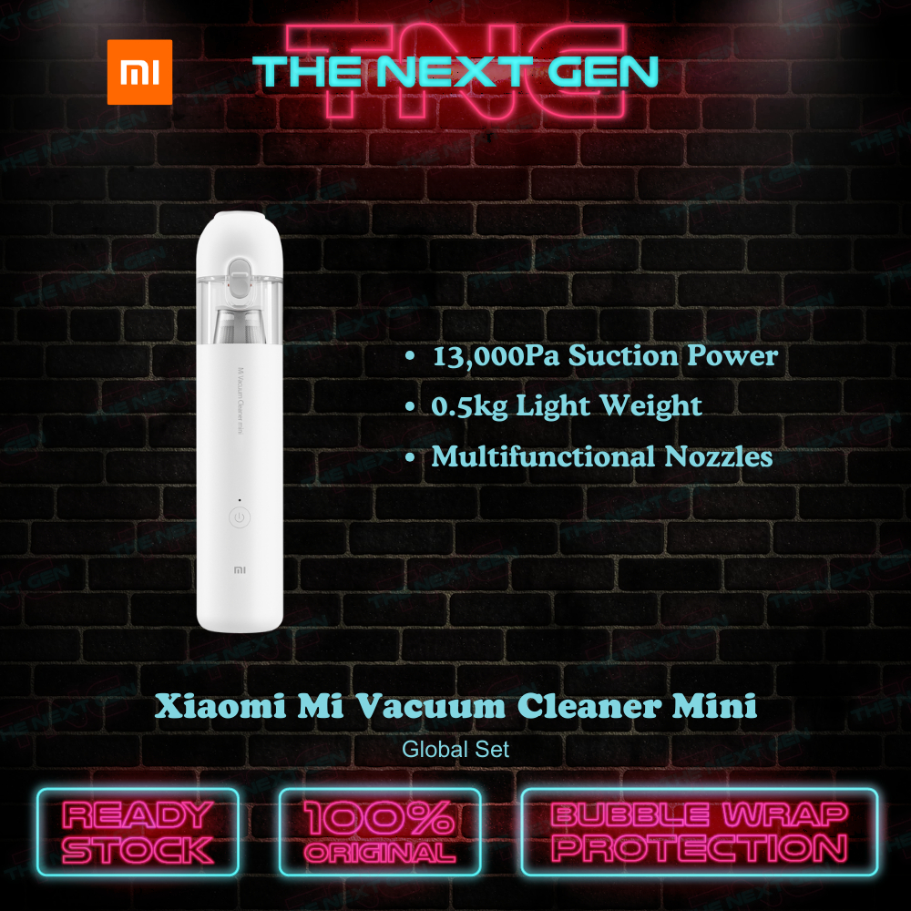 Xiaomi Mi Vacuum Cleaner Mini (Compact size | Lightweight | 13,000Pa ...