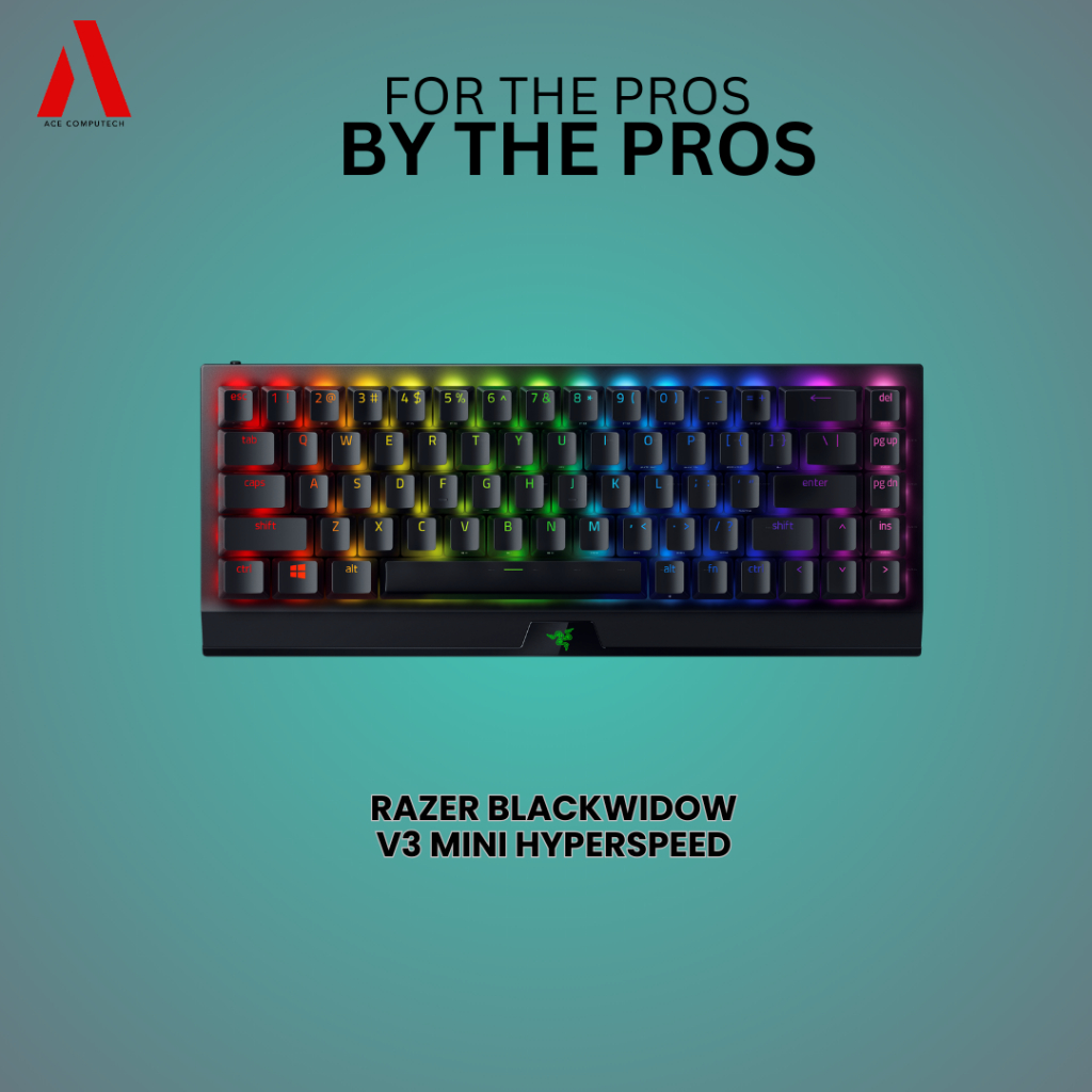 Razer Blackwidow V3 Mini Hyperspeed Mechanical Gaming Keyboard Shopee