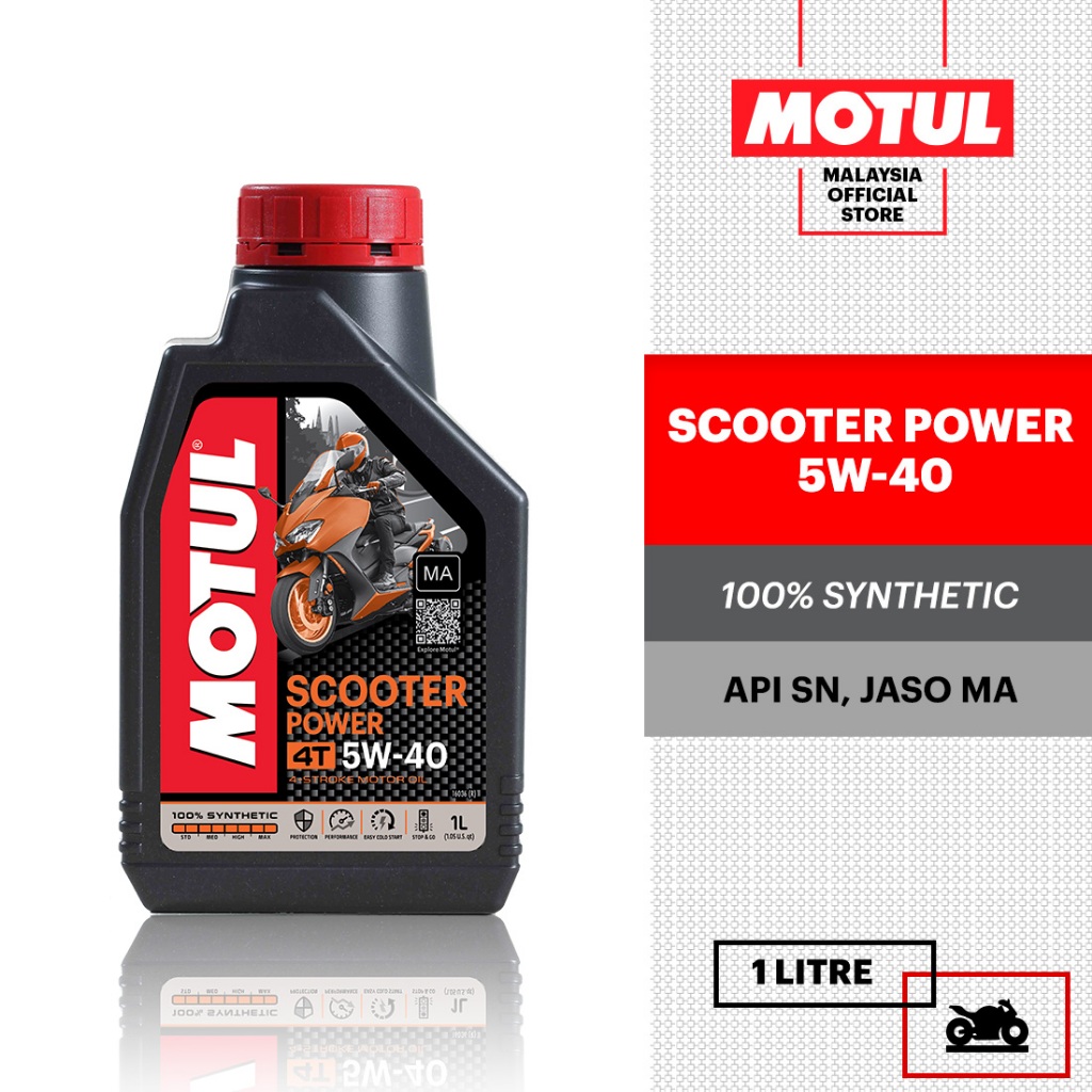 Olio Motore Sintetico Motul Scooter Power 4T 5W40 1L - Prezzo Minimo Garantito - Foto 12