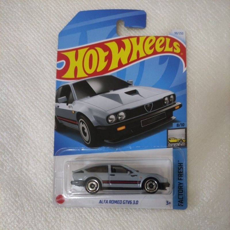 Hot Wheels Alfa Romeo GTV6 3.0 HW Factory Fresh Mainline Series ...