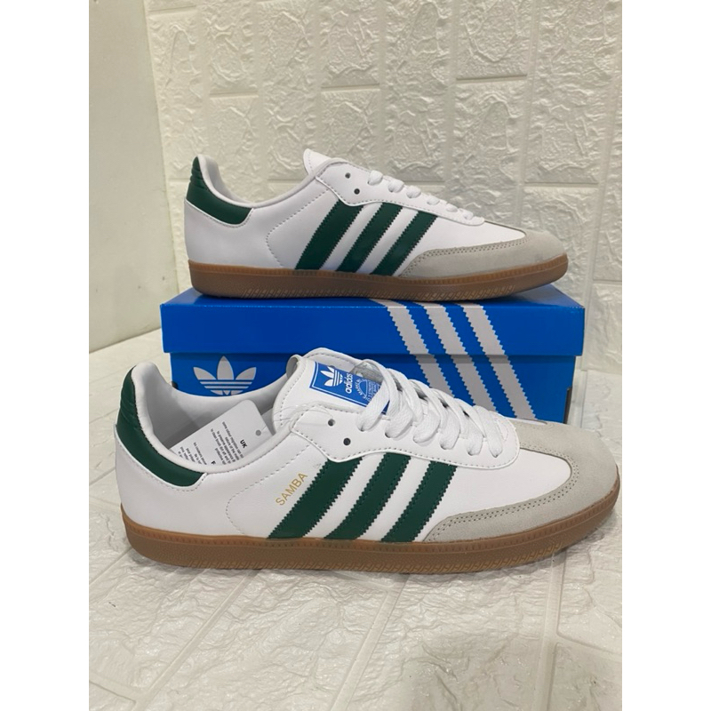 kasut adidas samba line hijau | Shopee Malaysia