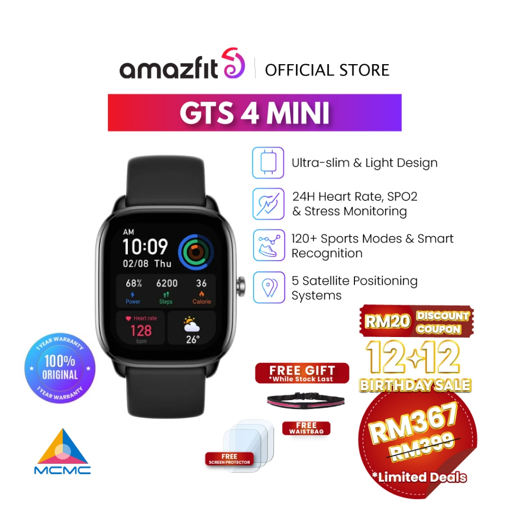  Amazfit GTS 2 Mini Smart Watch for Men Android iPhone, Alexa  Built-in, 14-Day Battery Life, Fitness Tracker with GPS & 70+ Sports Modes,  Blood Oxygen Heart Rate Monitor, 5 ATM Water