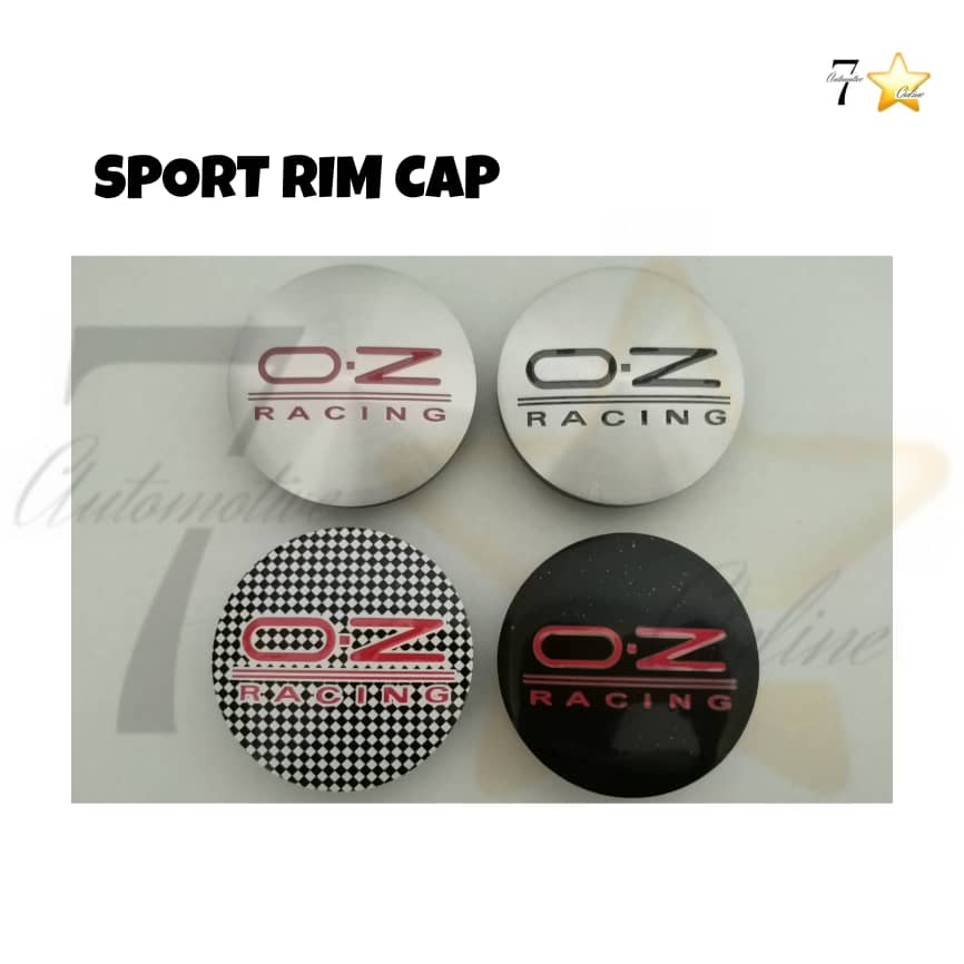 1PCS OZ RACING SPORT RIM CAP / WHEEL CAP 56MM | Shopee Malaysia