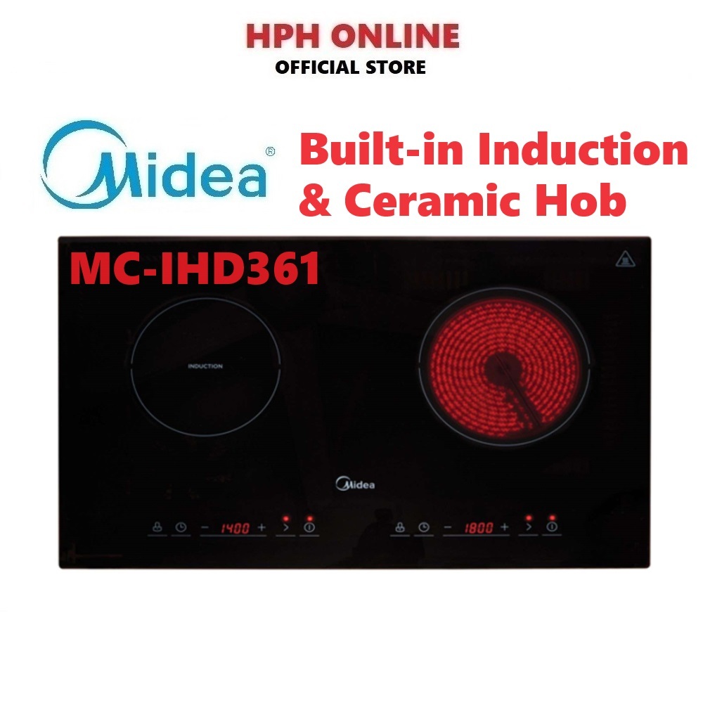 Midea Builtin Induction & Ceramic Hob MCIHD361 / Faber Ceramic FCH 3C/69BK / Faber Induction