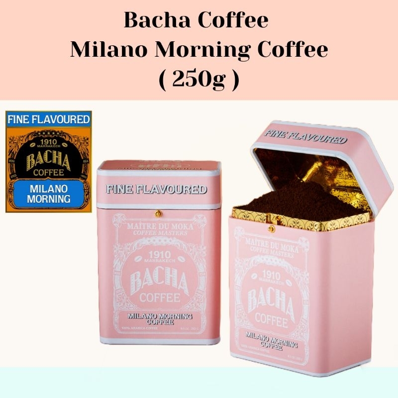 コーヒー Bacha Coffee Milano Morning Coffee 250g Milano Morning Coffee - Whole Beans | Fine Flavoured Bacha