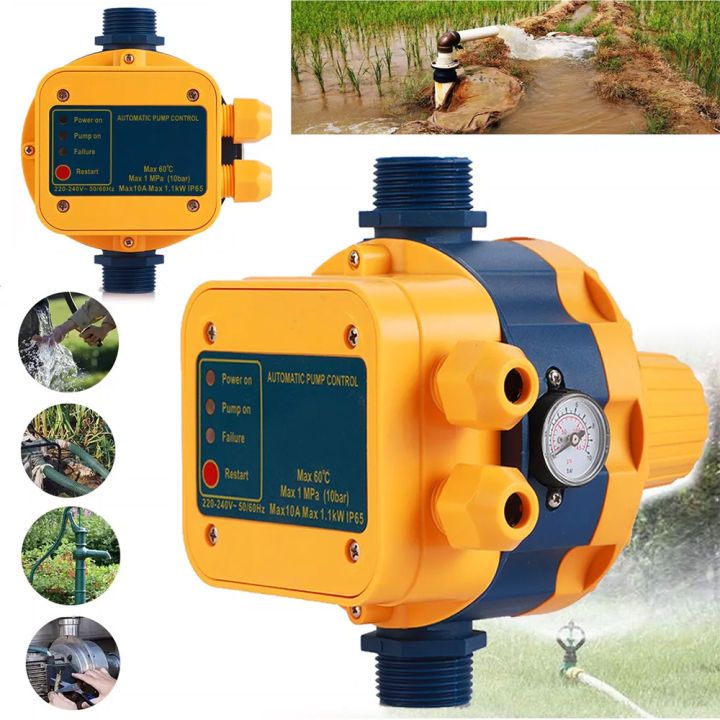 Automatic Water Pump Pressure Switch Controller 1500W 16A Regulator ...