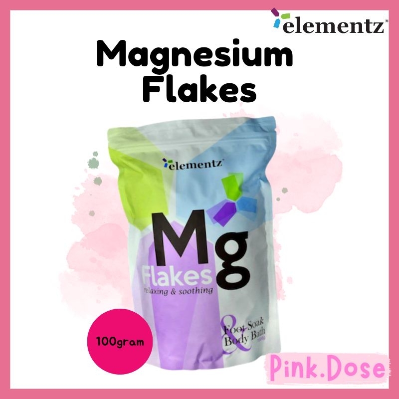 ELEMENTZ Magnesium Flakes 100g Shopee Malaysia