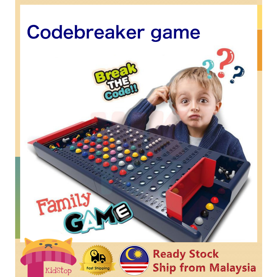Codebreaker Game Color Code Breaking Board Game Family Legendary Logic