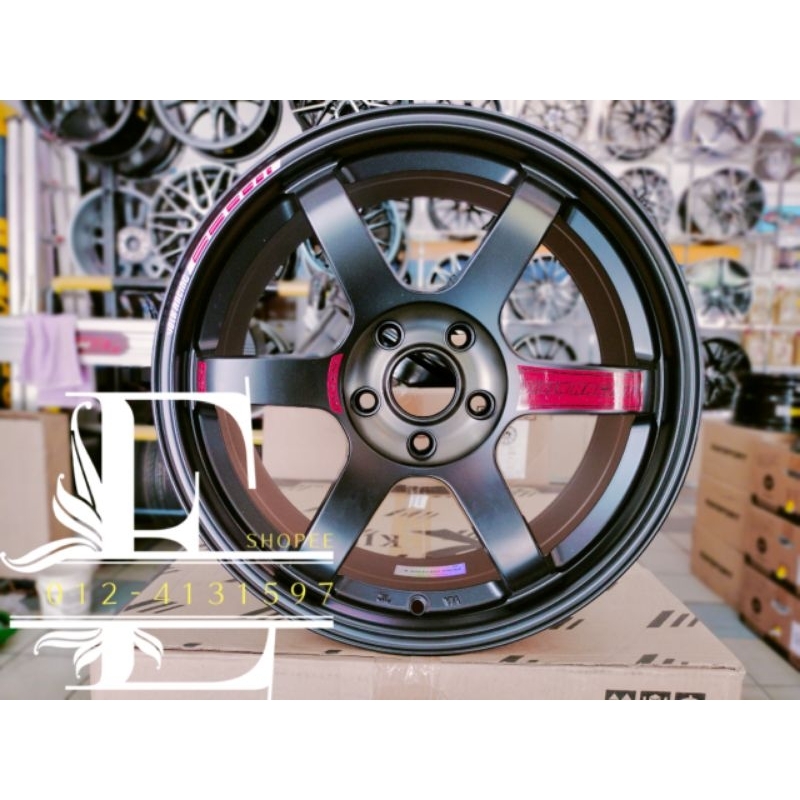 NEW SPORT RIM 17 INCH TE37 SL RM1580 4PC MERCEDES BENZ HONDA TOYOTA ...