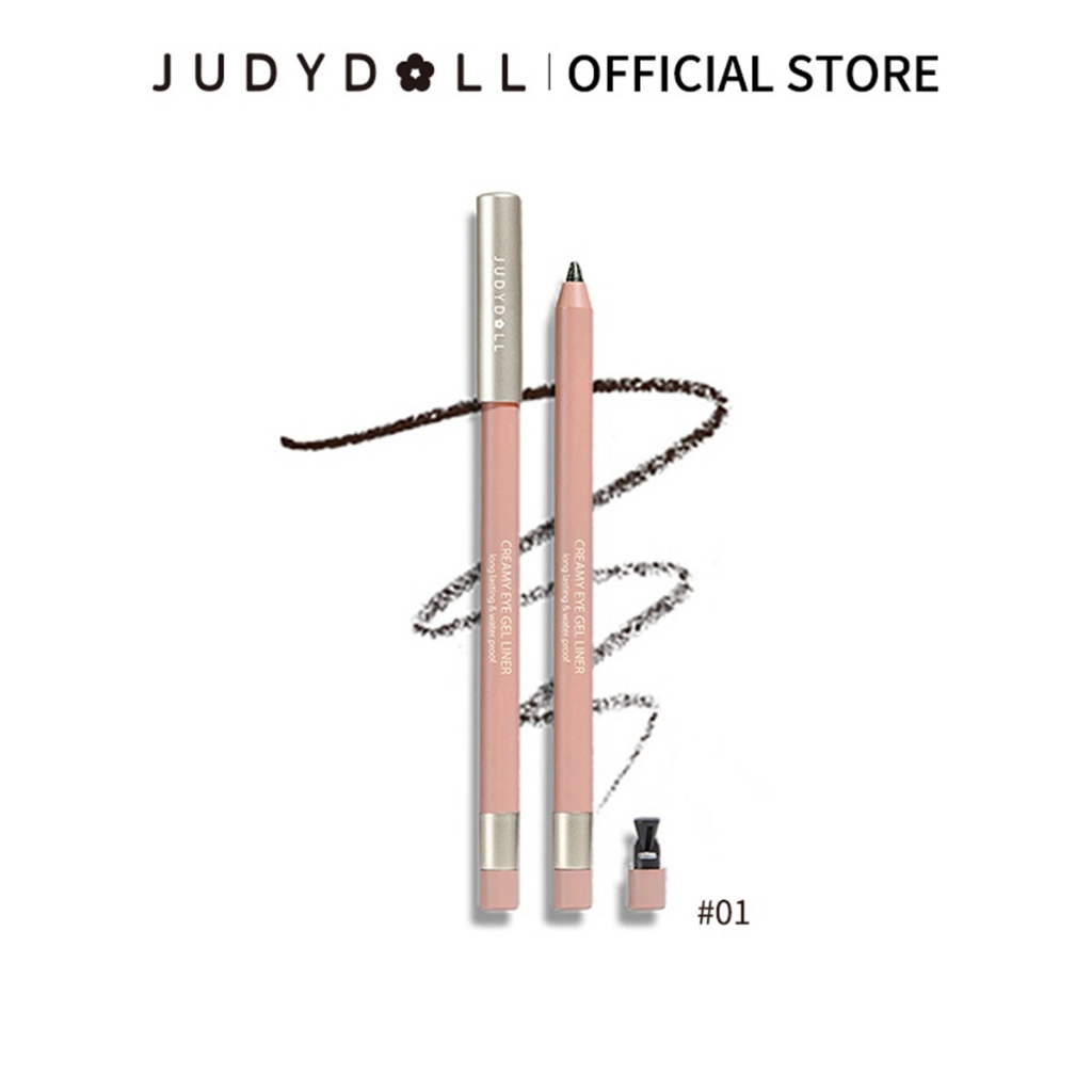 Judydoll Creamy Gel Eyeliner Smooth Waterproof Smudge Proof Long Lasting Shopee Malaysia 