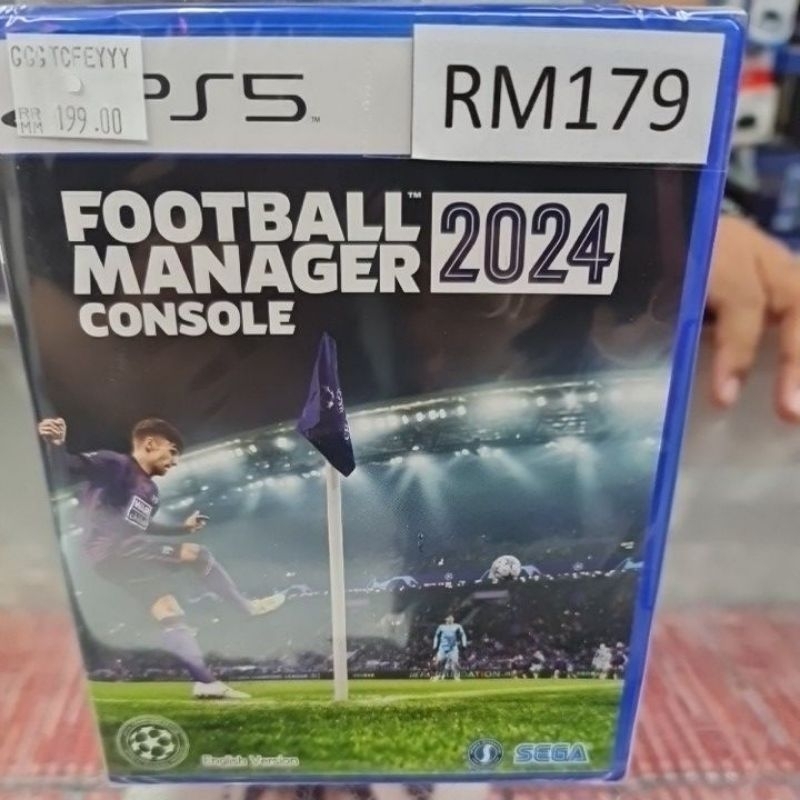 ps5 football manager 2024 console English r3 new and sealed rm179 same as in the picture