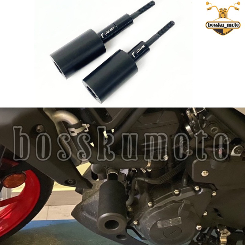MT09 FRAME SLIDER FAIRING GUARD CRASH PROTECTOR Shopee Malaysia