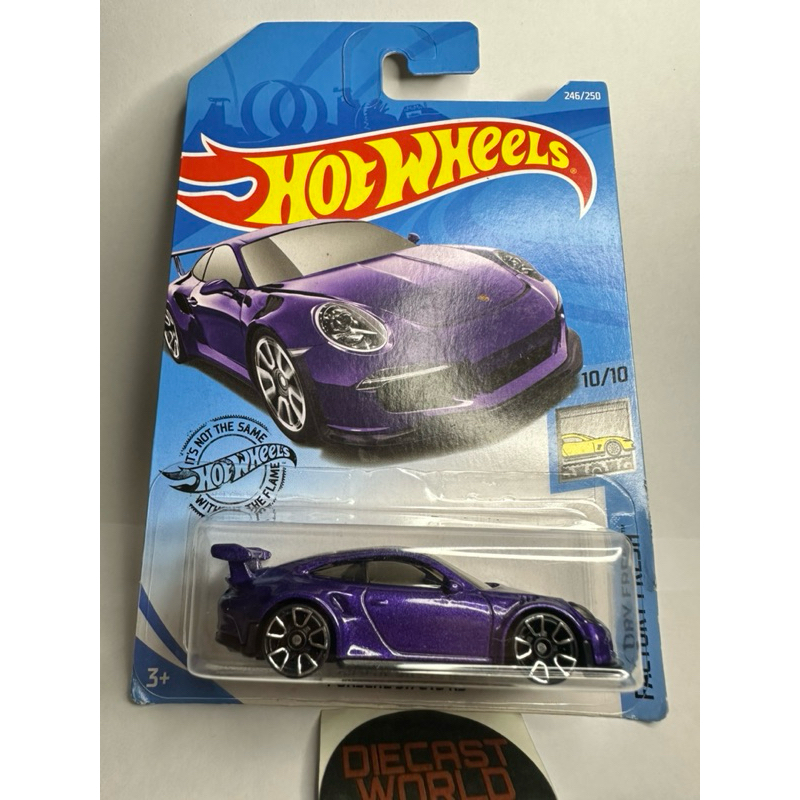 Hotwheels Porsche 911 GT3 RS Purple | Shopee Malaysia