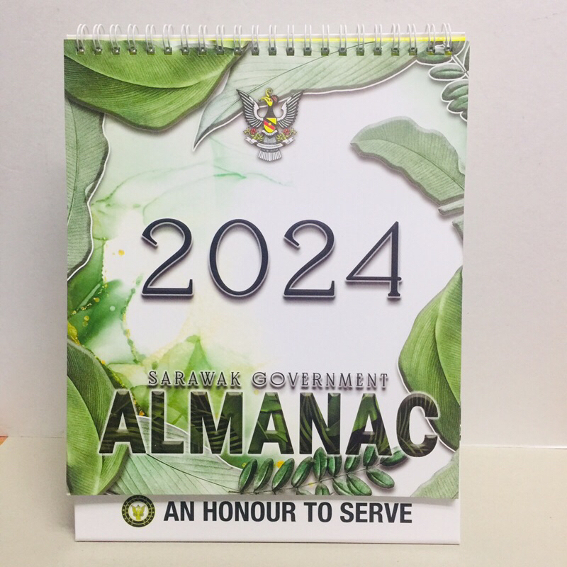 2024 Sarawak Government Almanac Shopee Malaysia