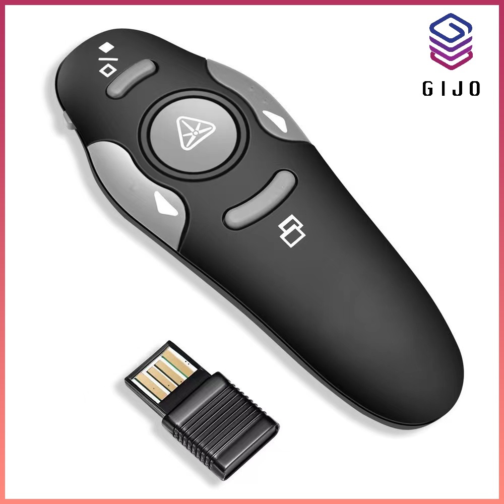 2.4GHz Wireless Presenter Remote Presentation USB Control PowerPoint ...