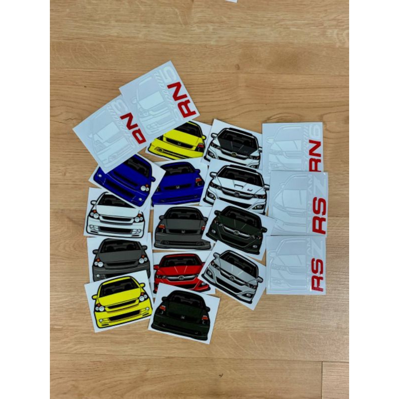 HONDA STREAM UV STICKER | Shopee Malaysia