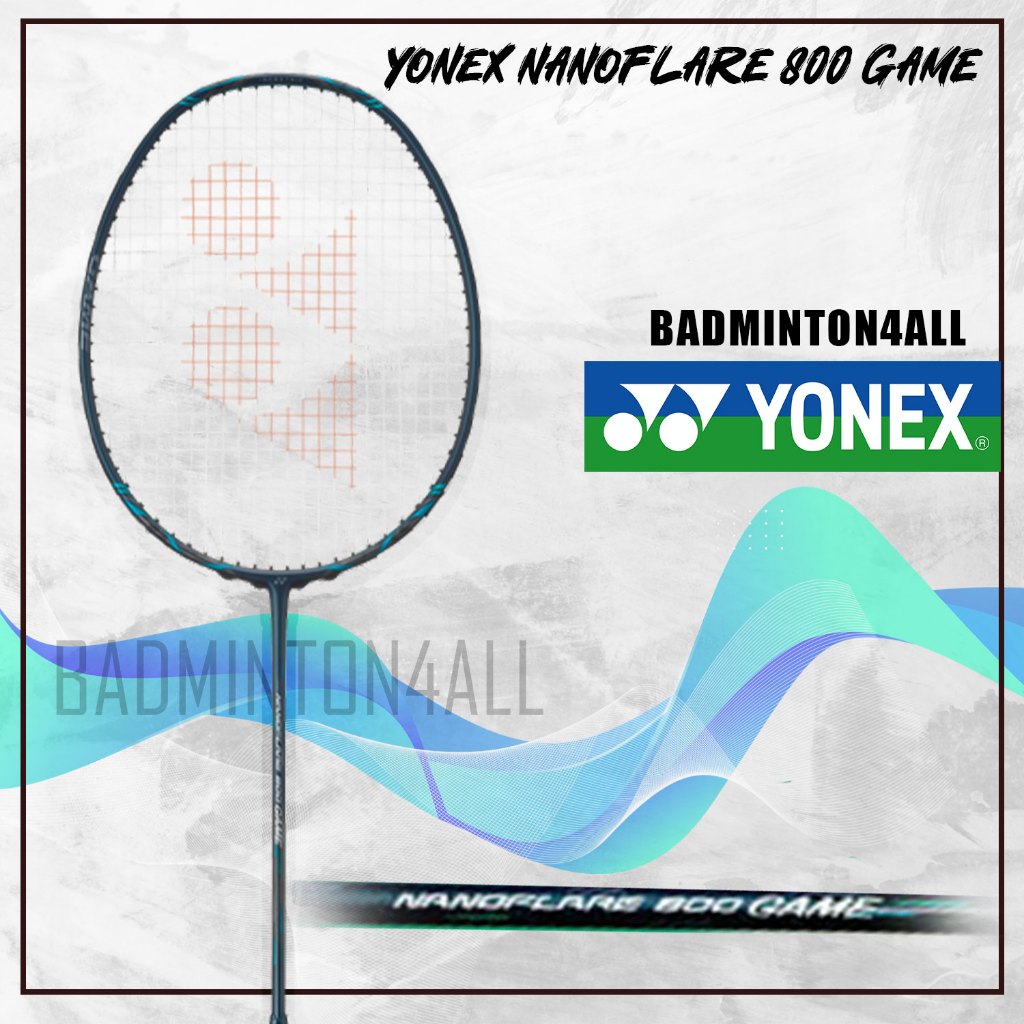 Yonex Nanoflare Game Badminton Racket Shopee Malaysia