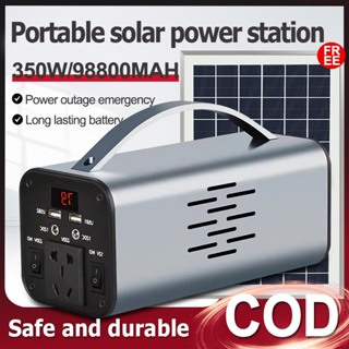 300W 220V 110V LiFePO4 Battery Portable Power Bank 100000mAh Solar Power  Generator Camping Power Bank 100000 mAh - China Solar Generator, Portable  Power Station