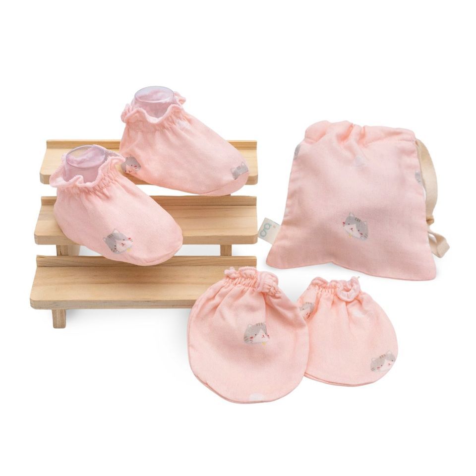 Granny Ben Tencel™ Muslin Baby Mittens & Socks | Shopee Malaysia