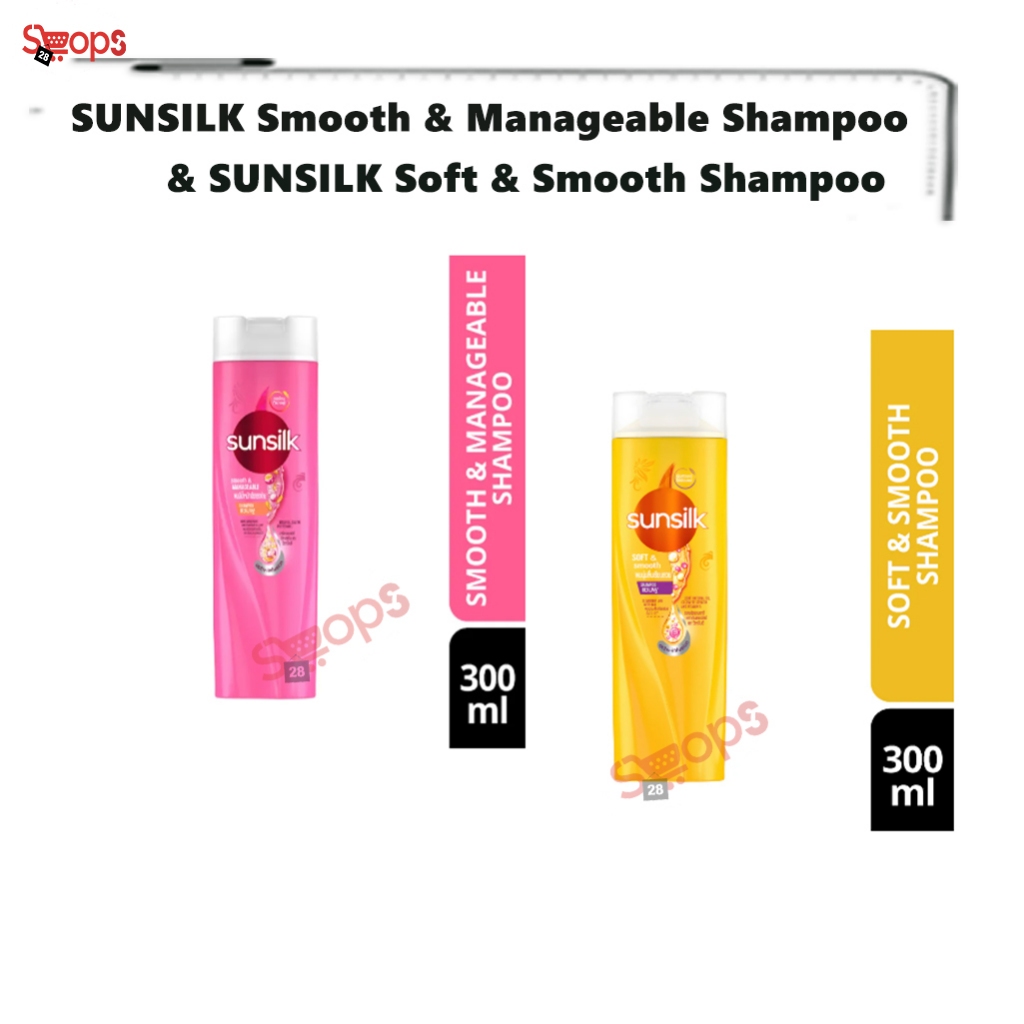 Sunsilk Smooth And Manageable Shampoo 300ml Sunsilk Soft And Smooth Shampoo 300ml Shopee Malaysia 6949