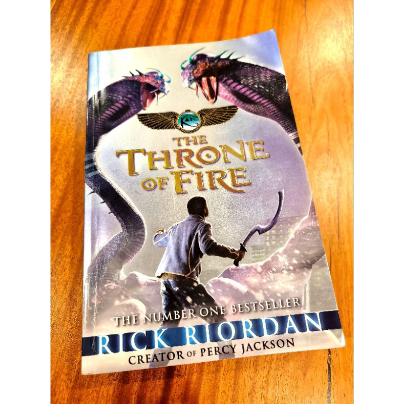 The Throne Of Fire Book By Rick Riordan | Shopee Malaysia