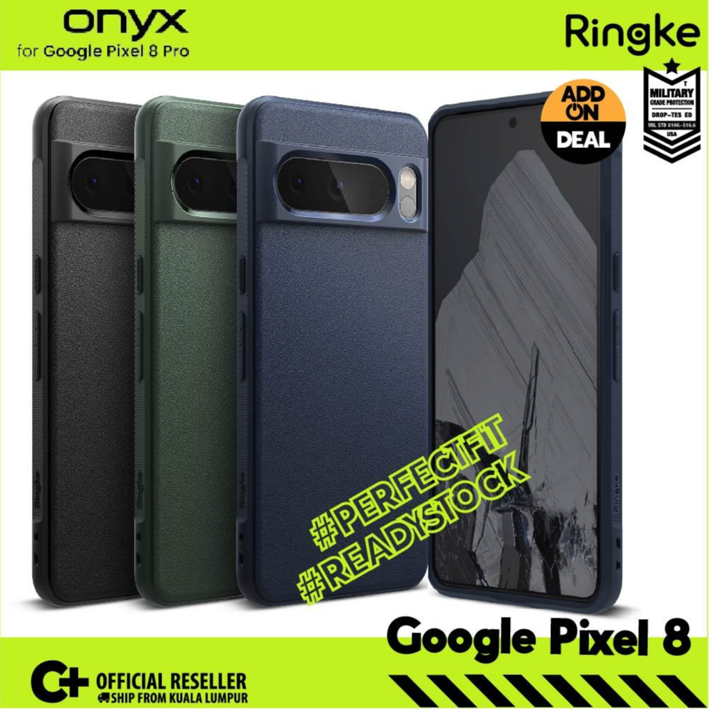 [ORI] RINGKE [ONYX] Google Pixel 8 Pro Extreme Tough Anti Fingerprint ...